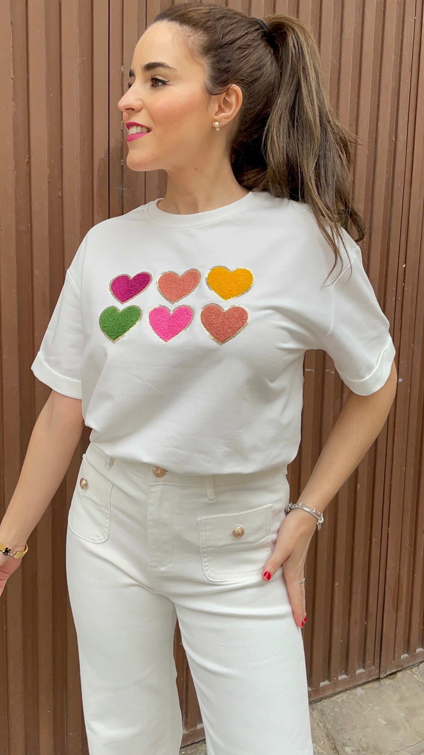 CAMISETA CORAZONES