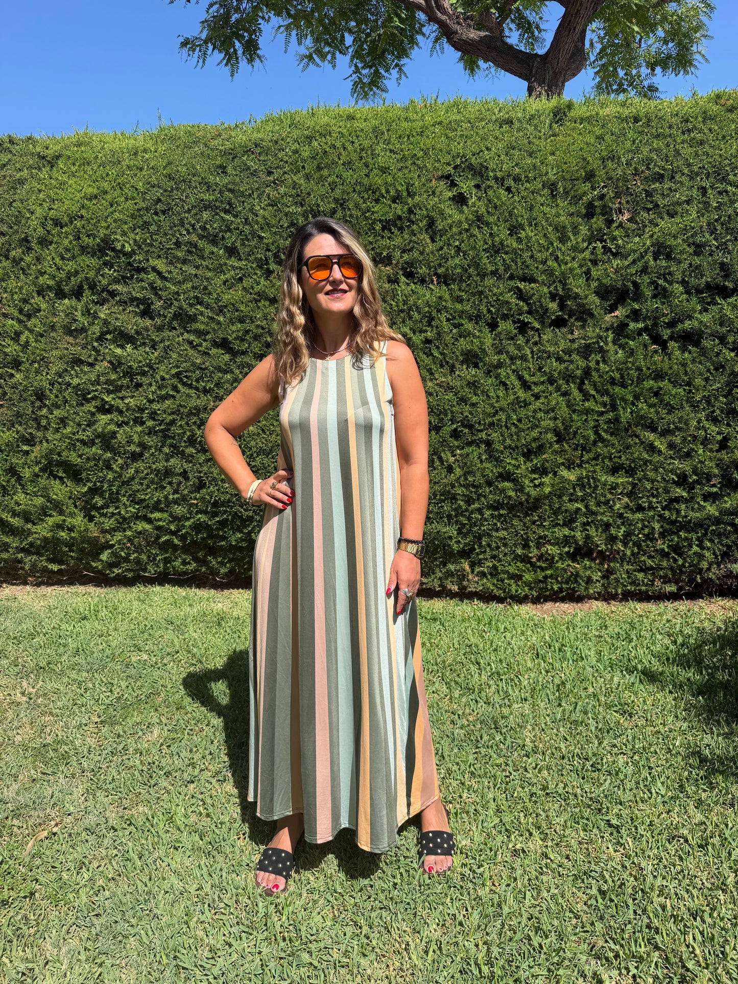 Vestido Licra Marfil