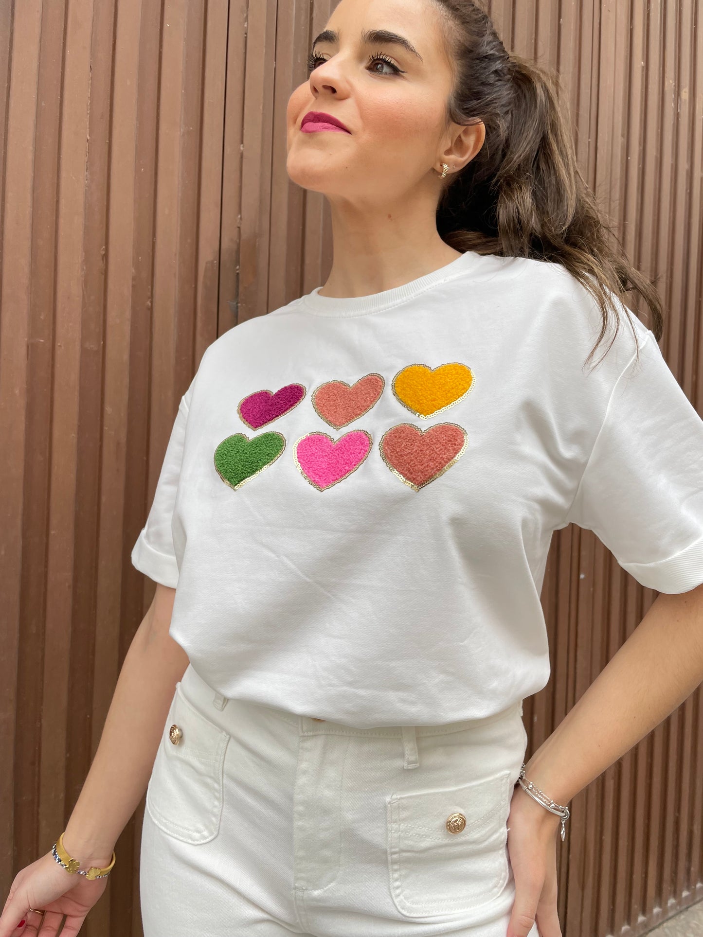 CAMISETA CORAZONES
