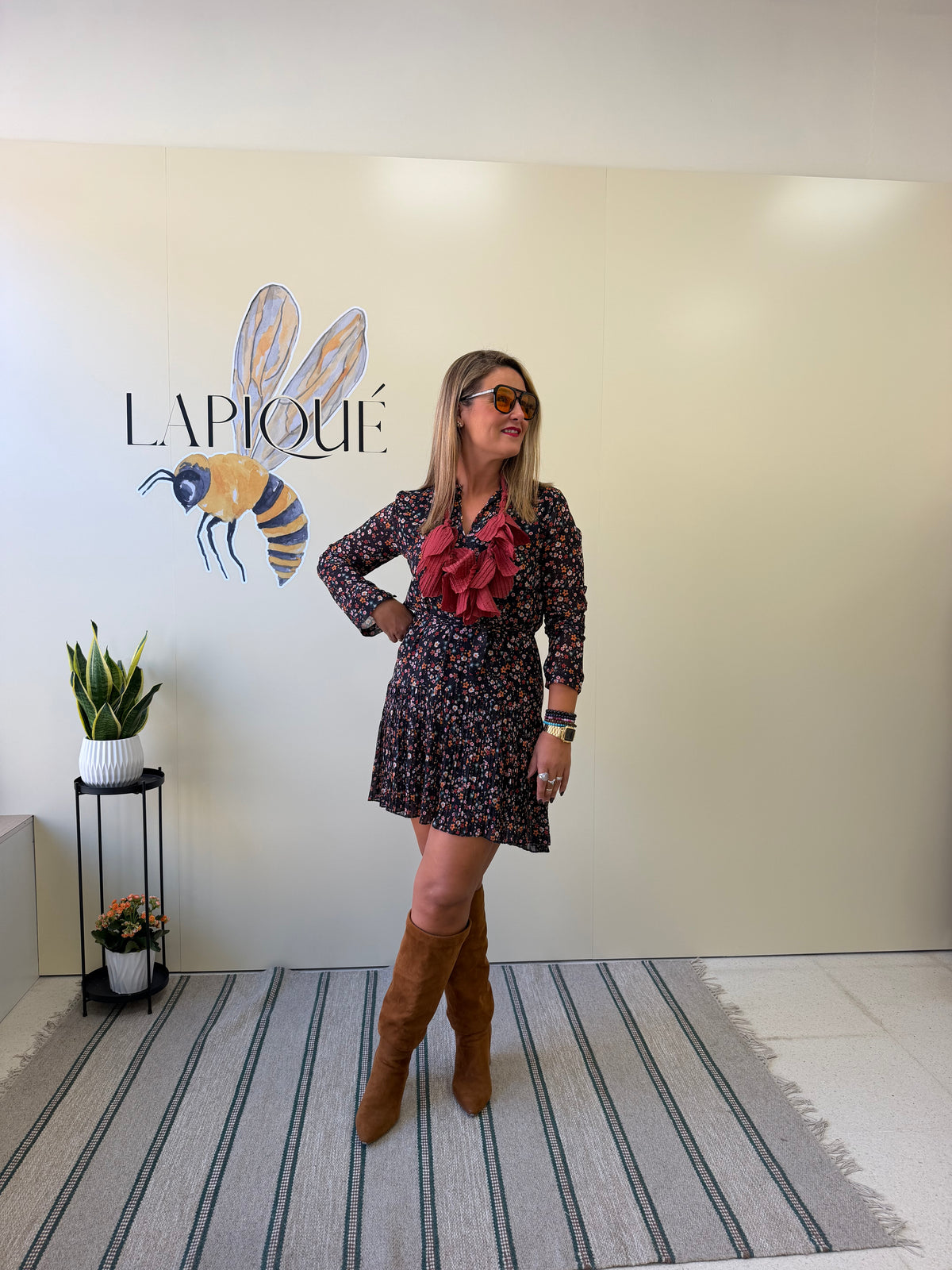 Vestido Floral Pimienta