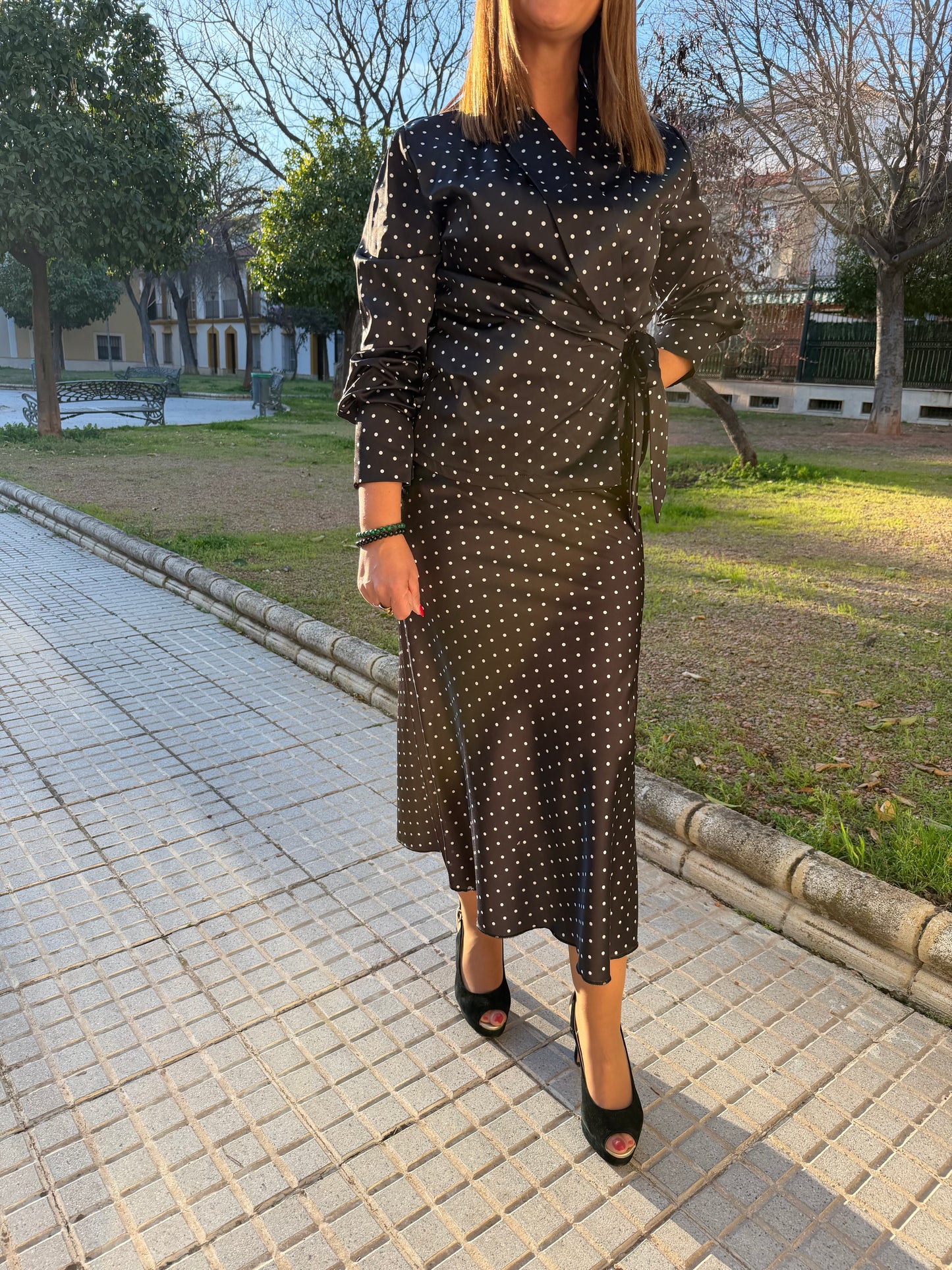 Falda lunera