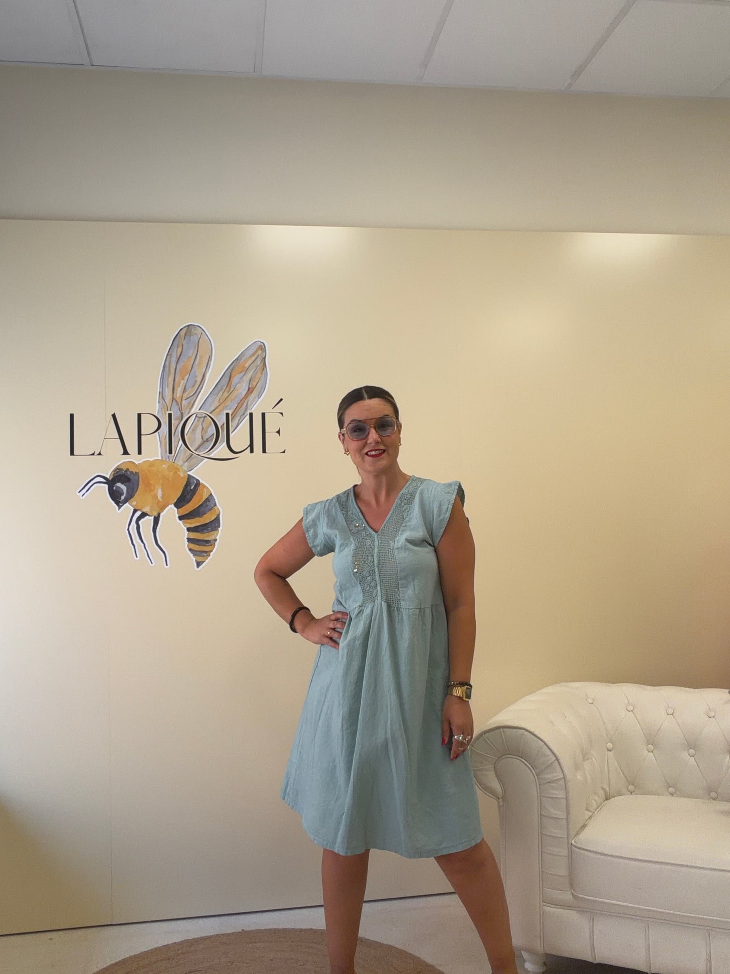 Vestido lino Marcela