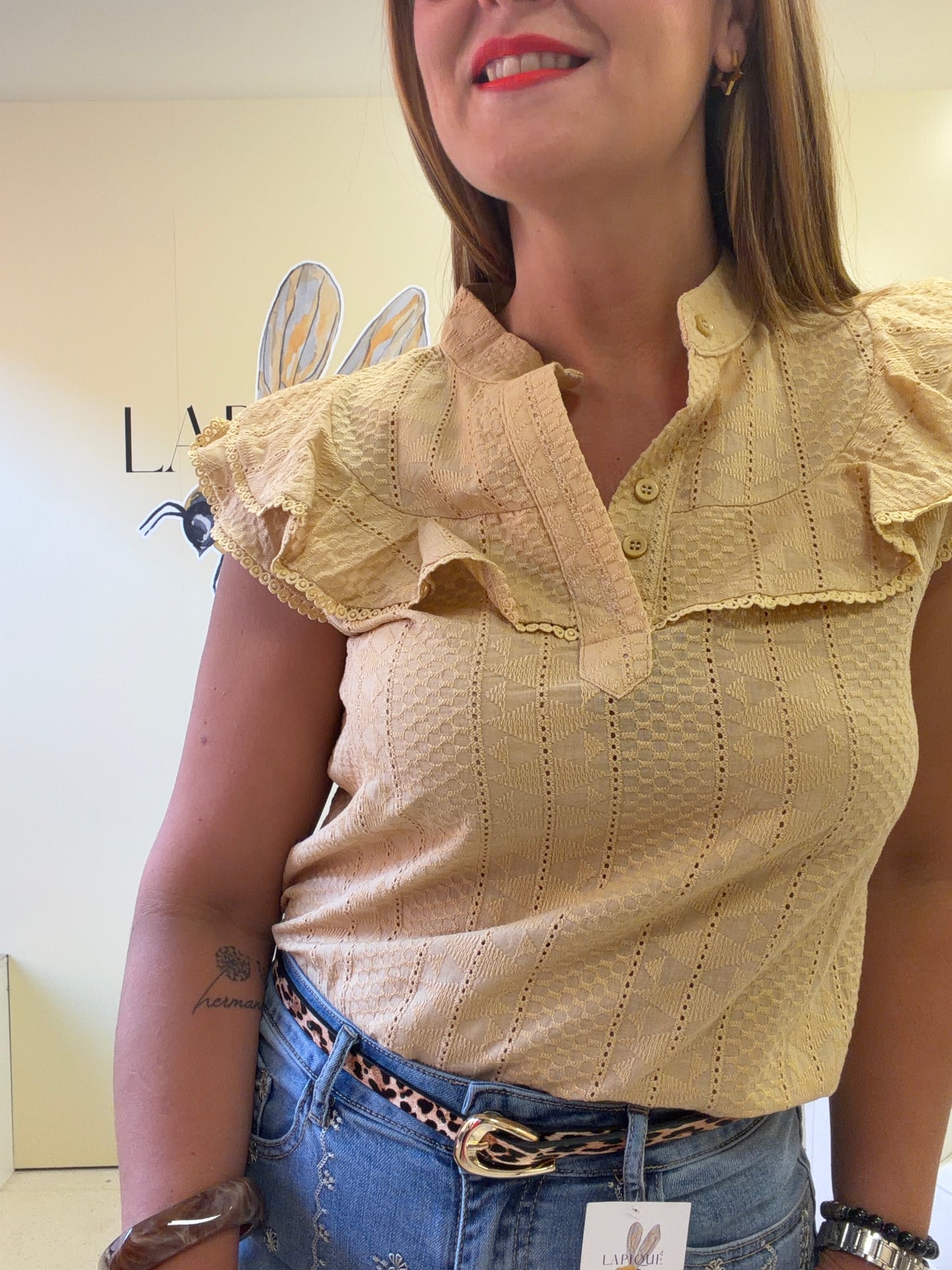 Camisa Dutti Camel