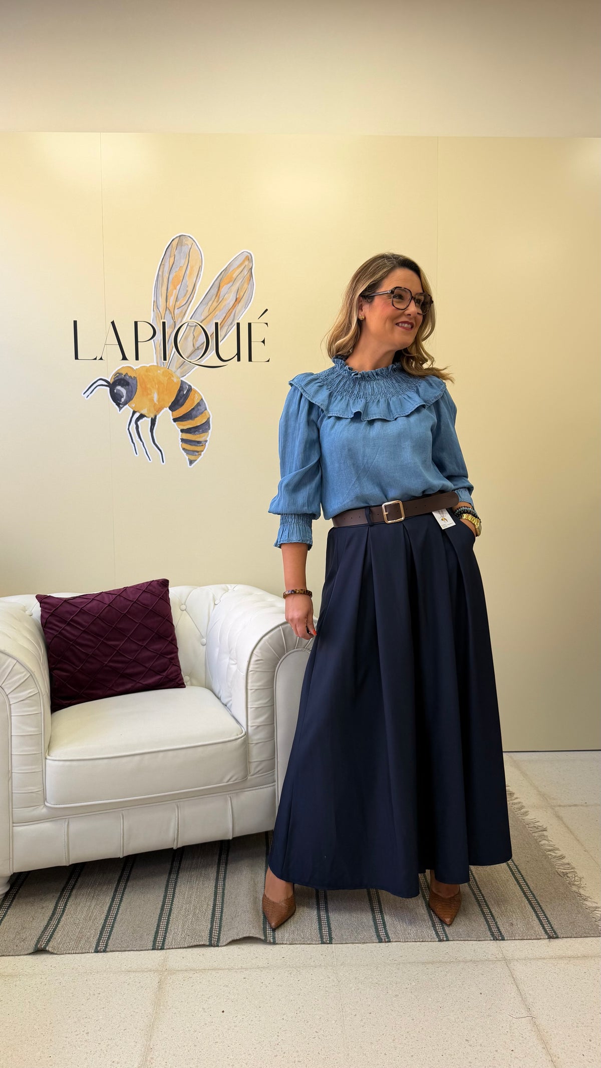 Camisa Denim Nido