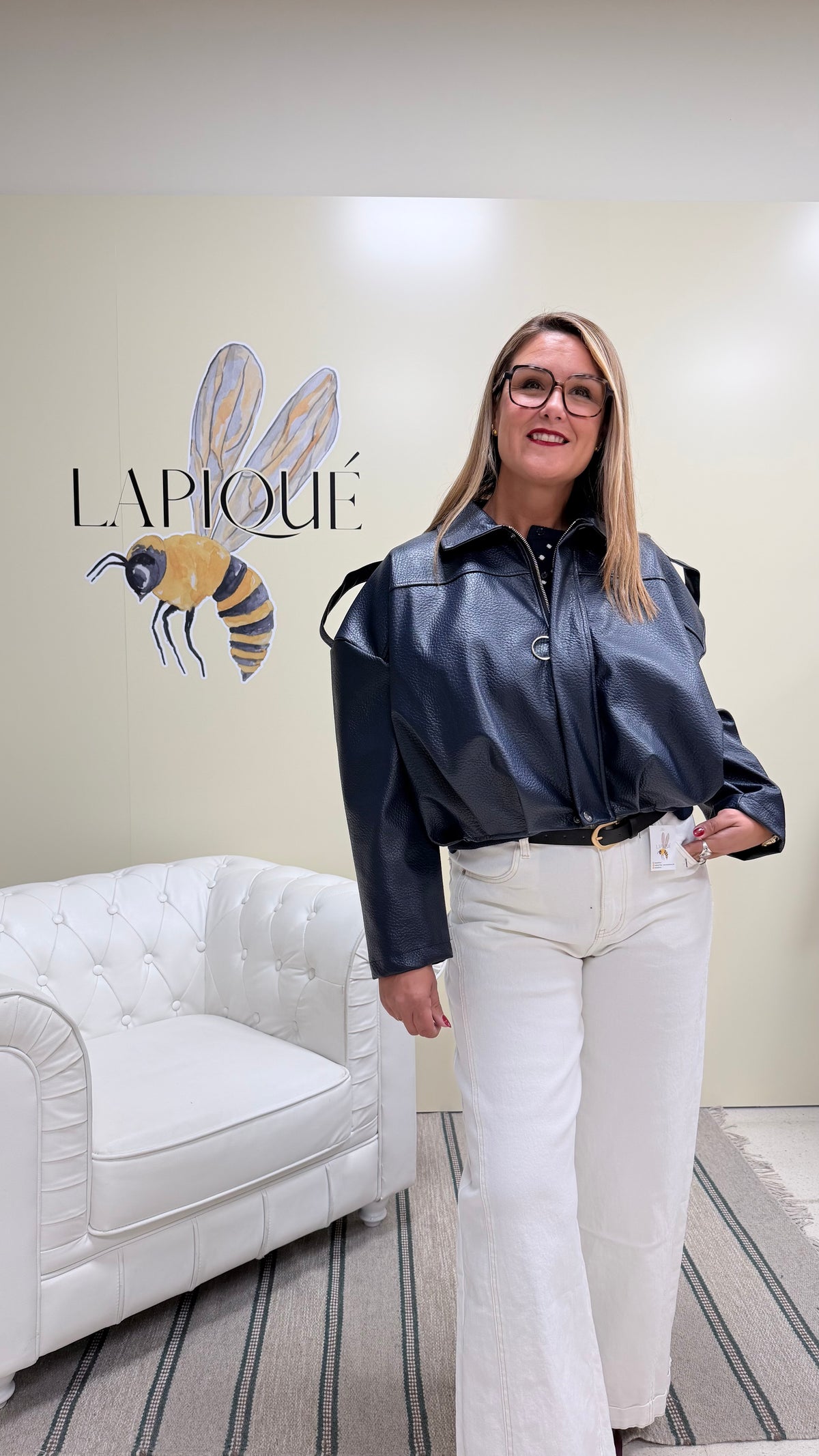 Chaqueta Madeira Poli piel