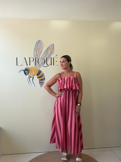 Vestido Estefanía rayas