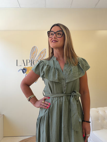 Vestido Bruna Verde