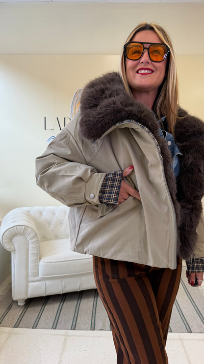 Chaqueta acolchada Aviador