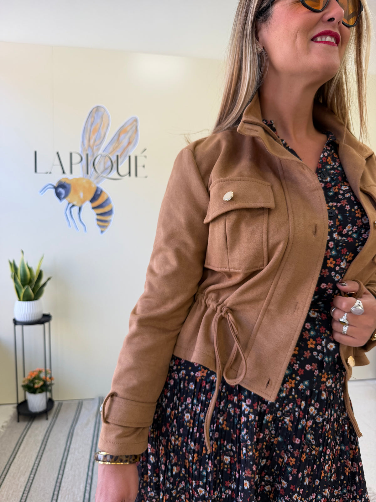 Chaqueta de ante Masía