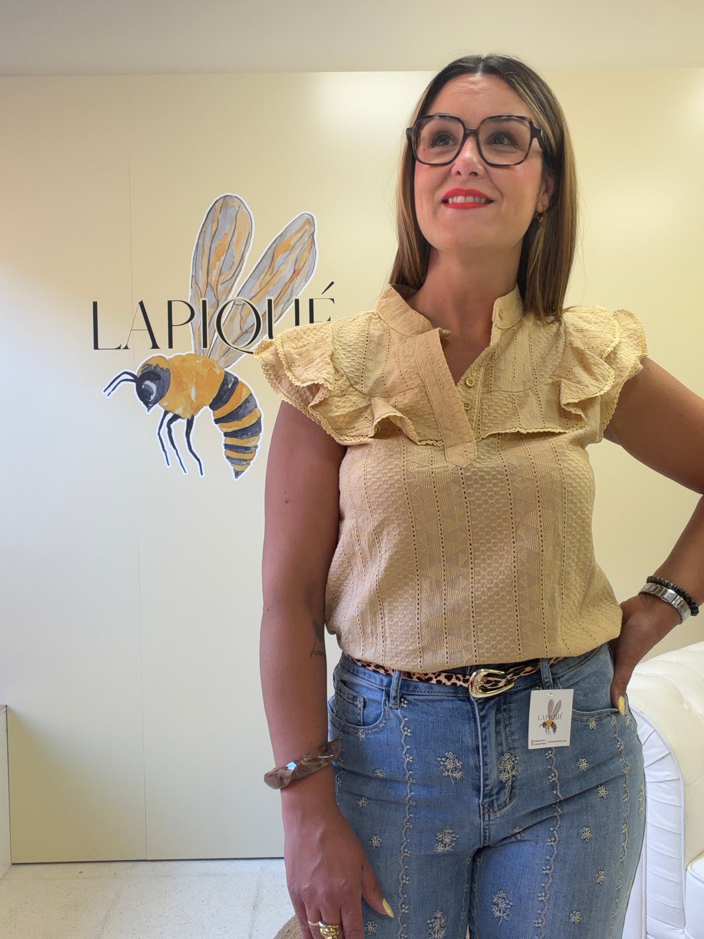 Camisa Dutti Camel