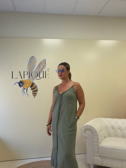 Vestido lino Katar