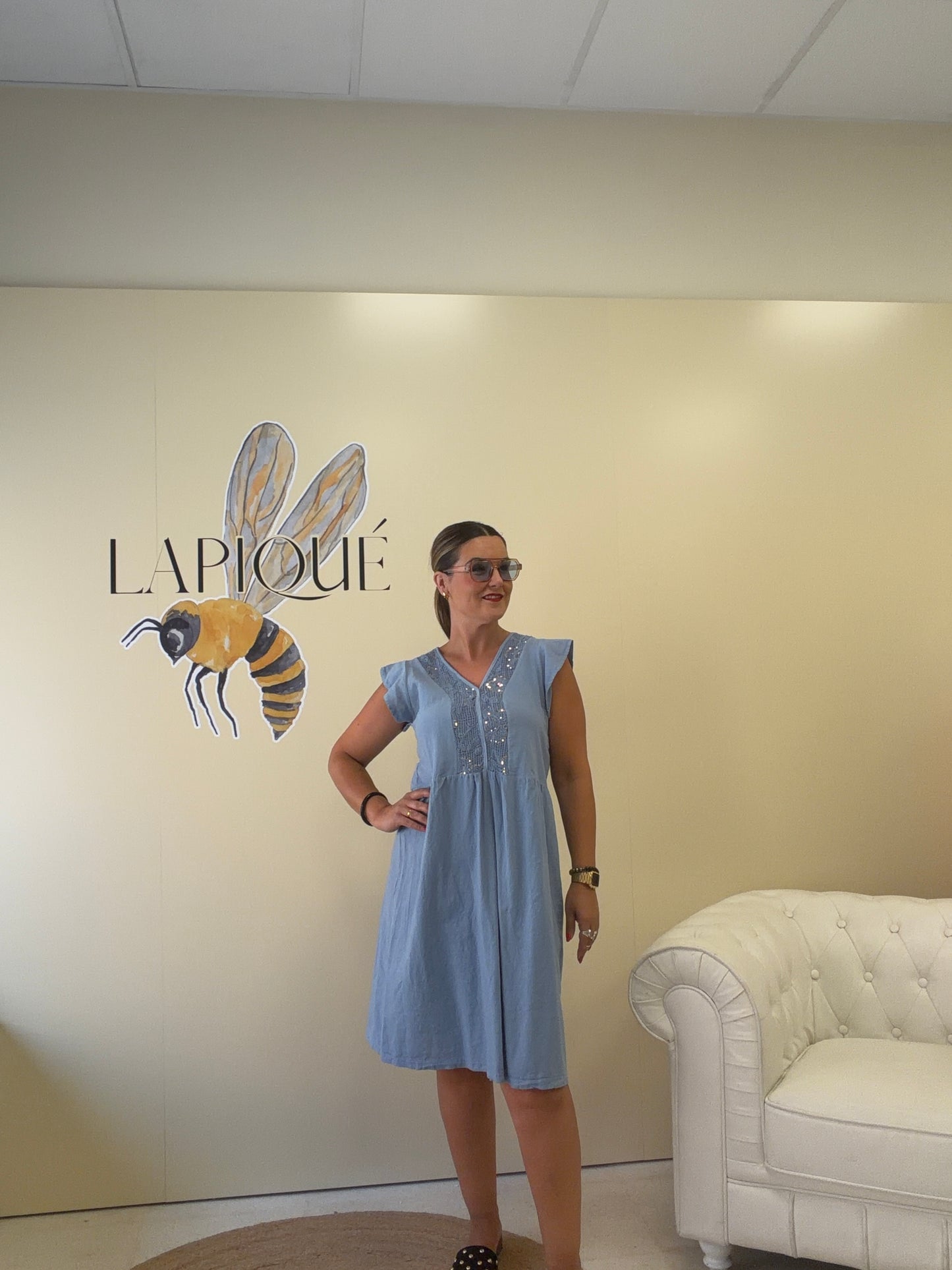Vestido lino Marcela
