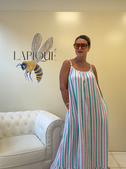 Vestido fluido Timbal