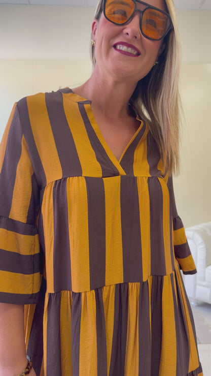 Vestido Rayas Salma