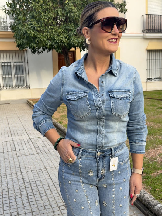 Camisa Denim